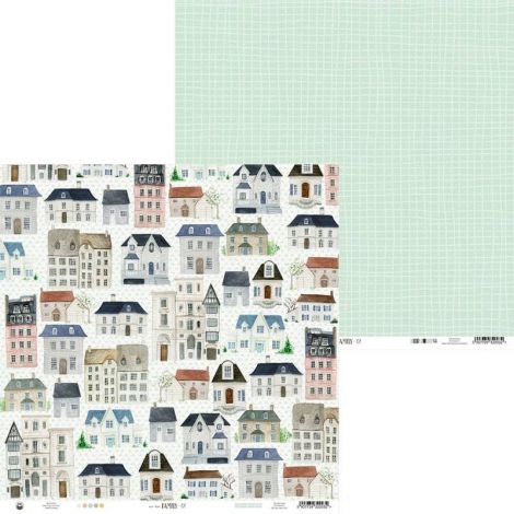 Bloczek papierów P13 We are family, 12x12" - 9